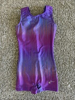 Purple Sparkle Girls' One-Piece Bodysuit